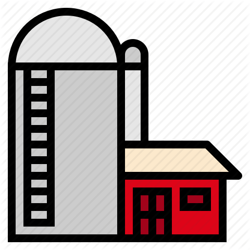 Farm, Harvest, Silo Icon