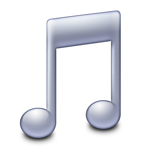 Itunes Silver Icon