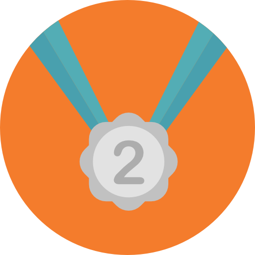 Medal, Prize, Sports, Second, Sports And Competition, Silver Medal