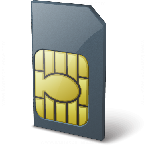 Iconexperience V Collection Sim Card Icon