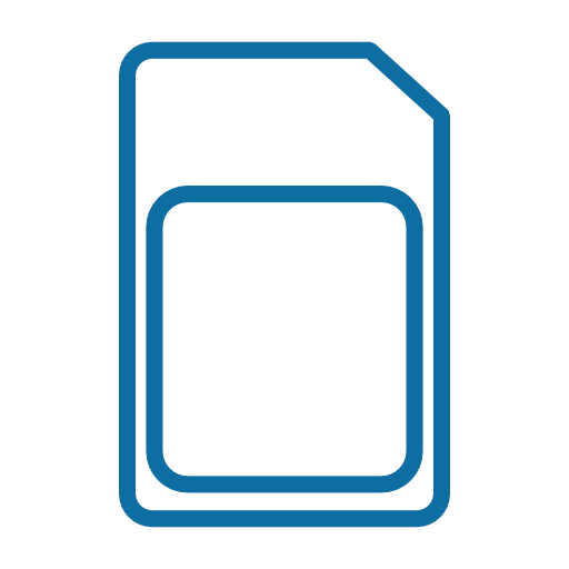 Sim, Card Icon Free Of Connectivity