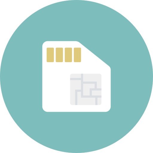 Card, Simcard, Phone, Communication, Mobile, Gsm, Sim Icon