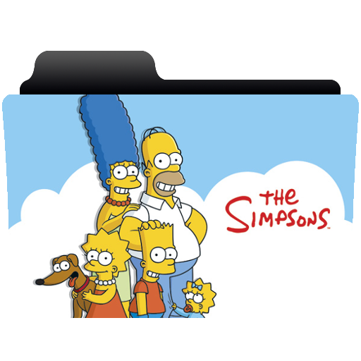 Simpsons Folder Icon