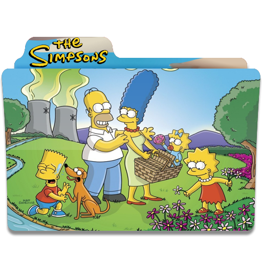 The Simpsons, Folder, Folders, Springfield Icon Free Of Simpsons