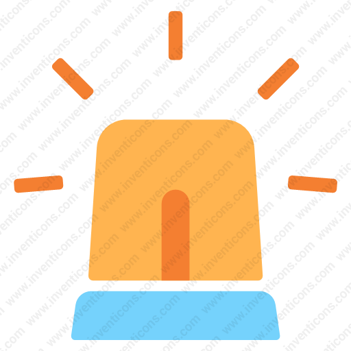Download Warning,siren Icon Inventicons