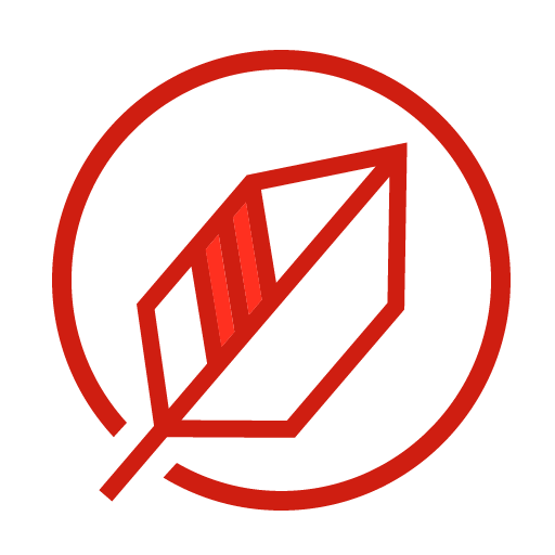 Middling Bat Red Ink Cricket