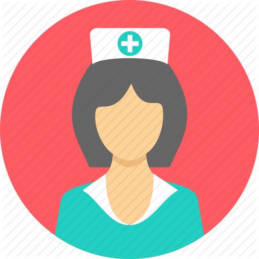 Female, Healthcare, Medical, Nurse, Sister Icon