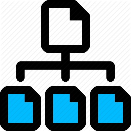 Data, File, Sharing, Sitemap, Structure Icon