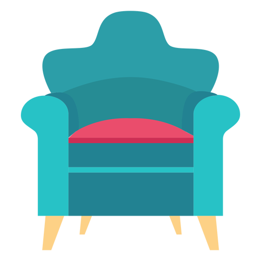 Rolled Arm Chair Icon