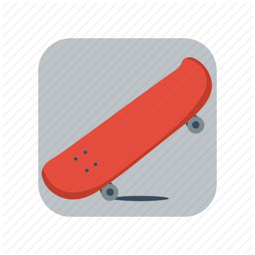 Art, Board, Isolated, Skate, Skateboard, Skateboarding, Skating Icon