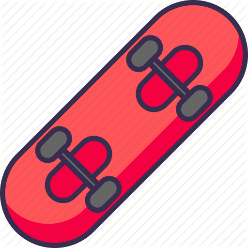 Board, Skate, Skateboard Icon