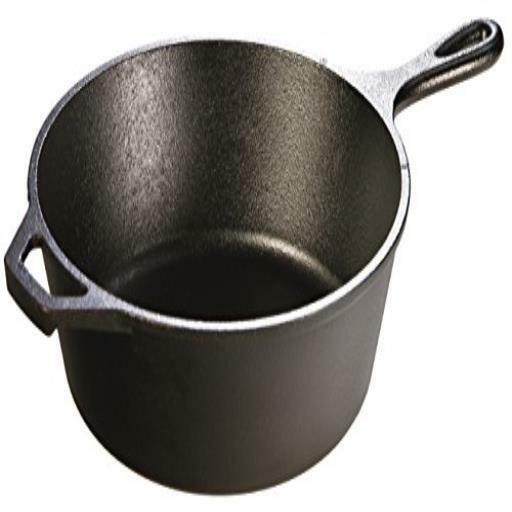 Lodge Cast Iron Deep Skillet Pre Seasoned Cook