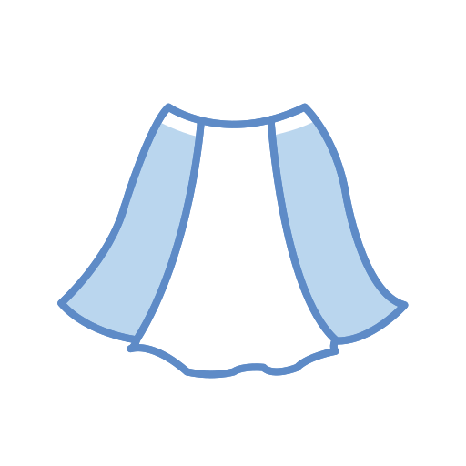 Skirt Icon Free Of Clothing Icons Stroke Color