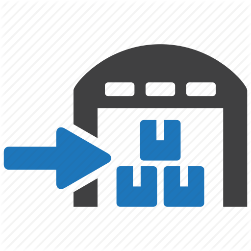Box, Goods, Parcel, Stock, Stock In, Store, Warehouse Icon