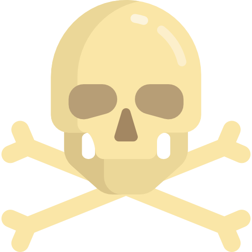 Miscellaneous, Poison, Pirate, Skull And Bones, Jolly Roger Icon