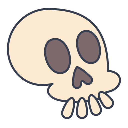 Skull Icon Free Of Trick Or Treat