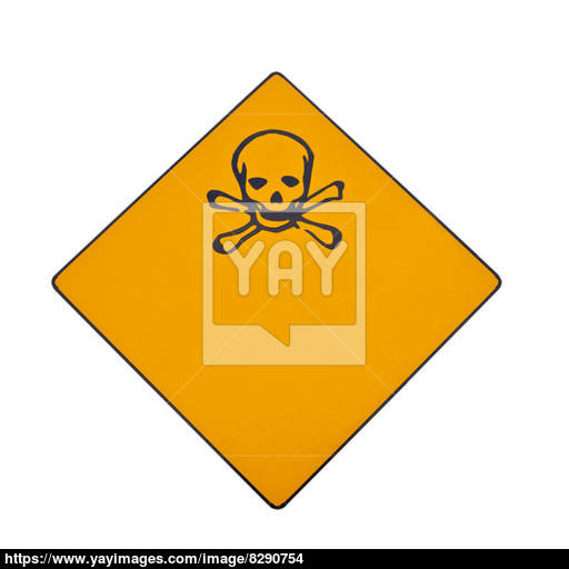 Skull And Crossbones Warning Sign Image