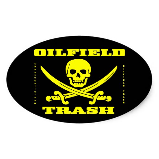Oil Field Skull Clipart