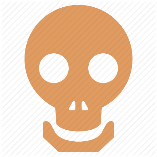 Skull Icon Small Flat Iconset