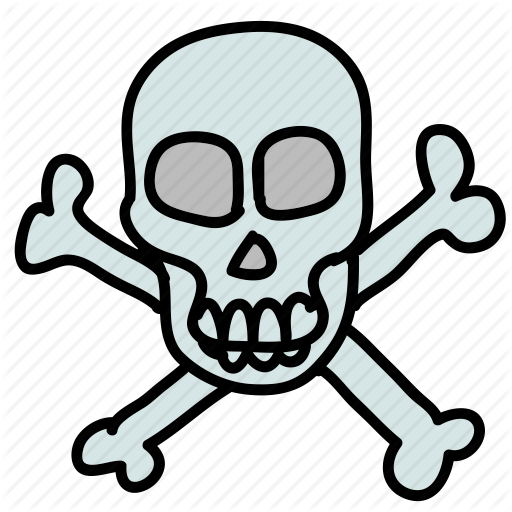 Bones, Dangerous, Deadly, Eco, Lethal, Nature, Skull Icon