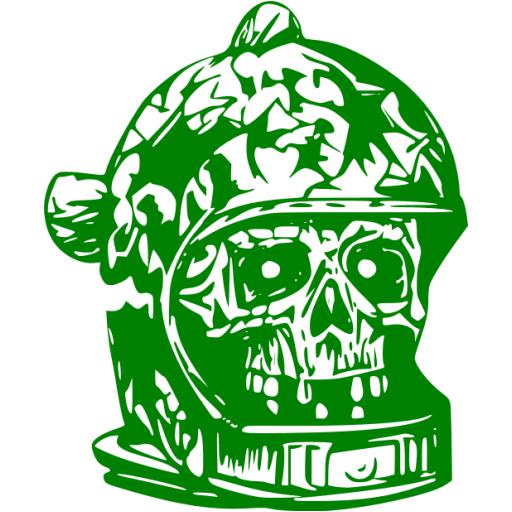 Green Skull Icon