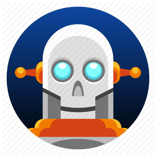 Android, App Icon, Bot, Droid, Robot, Skull Icon