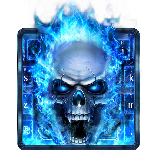 Blue Fire Skull Keyboard Download Apk Para Android Aptoide