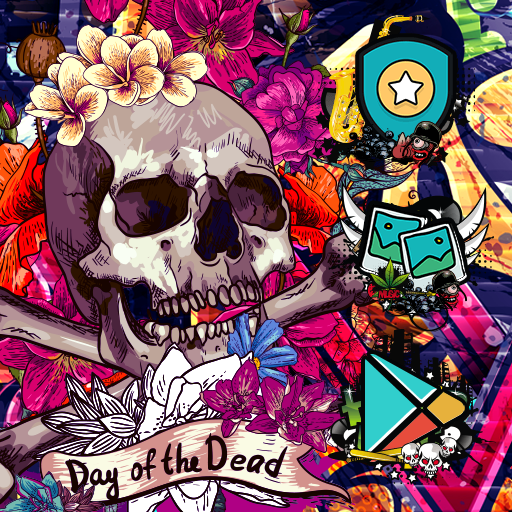 Rock Skull Wallpaper Graffiti Apk