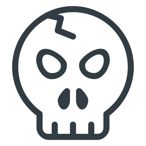 Halloween, Skull Icon