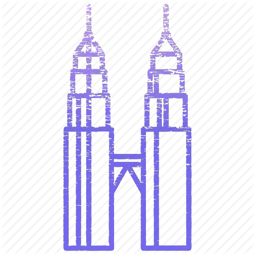Building, Landmark, Malaysia, Petronas, Skyline Icon
