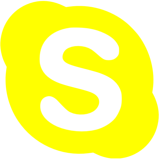 Yellow Skype Icon