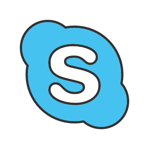 Skype Icon Free Of Social Media Logos I Filled Line