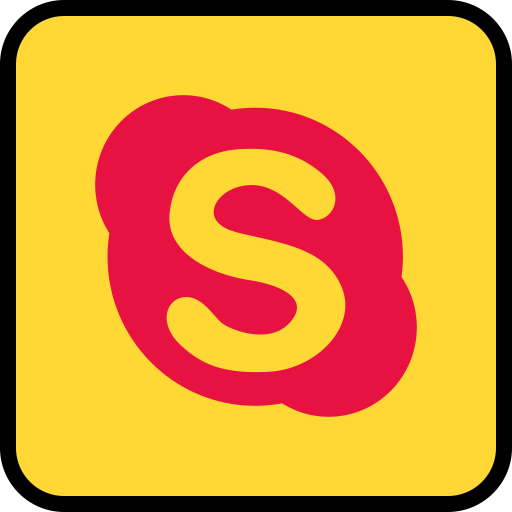 Media, Online, Skype Icon