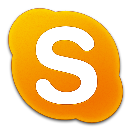 Skype Orange Icon