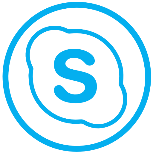 Skype Icon Free Of Social Icons Circular Color