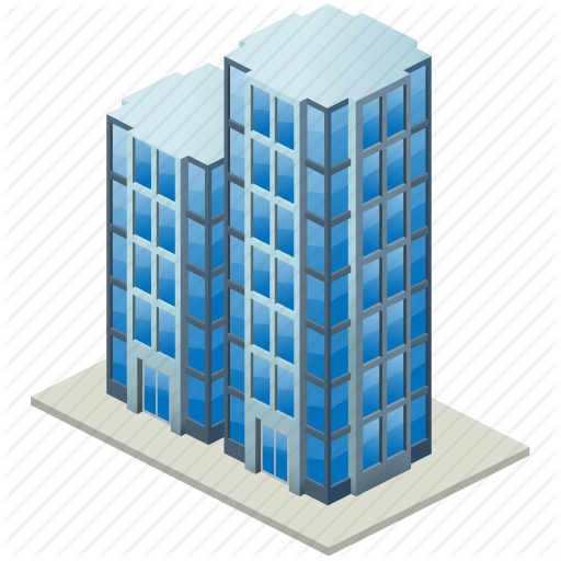 Vector Drawing Skyscraper