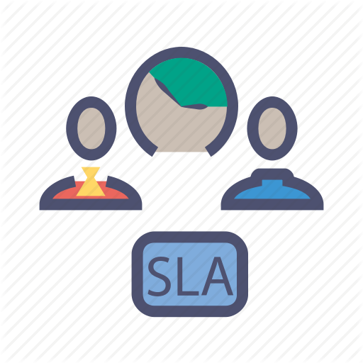 Agreement, Level, Resolution, Response, Service, Sla, Time Icon