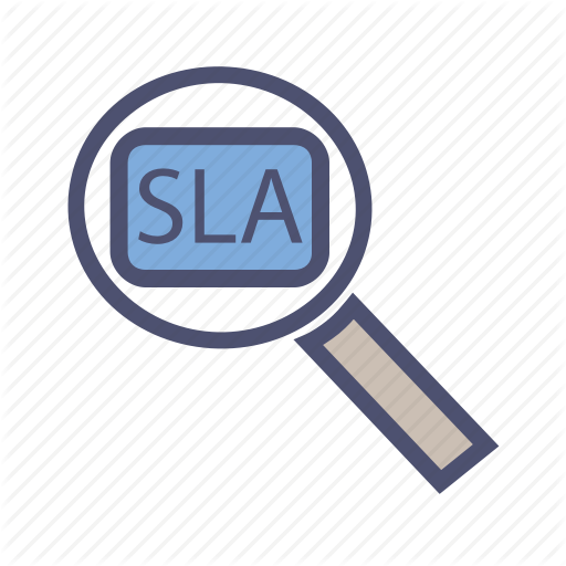 Agreement, Level, Resolution, Search, Service, Sla, Time Icon