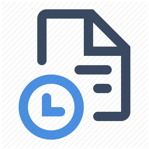 Document, History, Record, Sla, Sla Document, Timestamp Icon