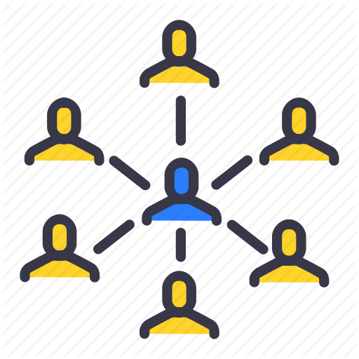 Businessmen, Command, Community, Master, Slave, Team, Users Icon