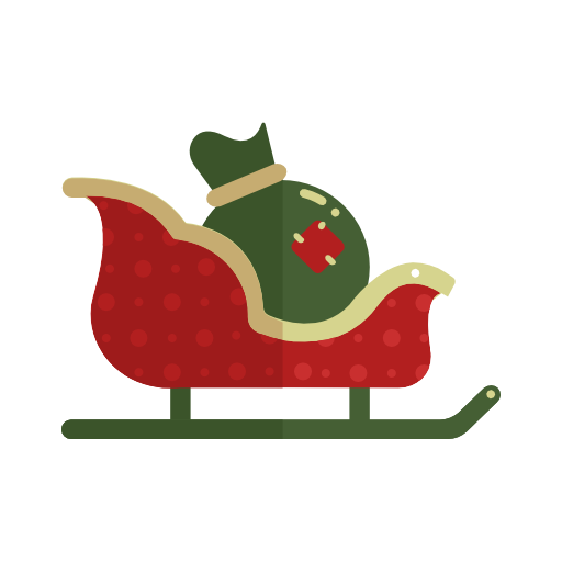 Sledge, Christmas Icon Free Of Christmas Icons In Flat