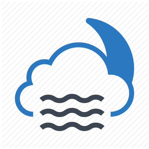 Climate, Cloud, Moon, Night, Sleep Icon