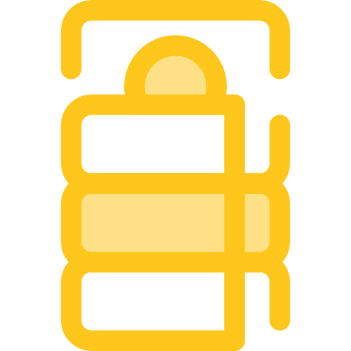 Vacations, Comfortable, Sleeping Bag, Travel, Camping Icon