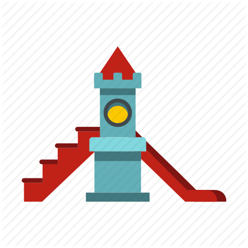 Fun, Outdoor, Park, Play, Playground, Slide, Slider Icon