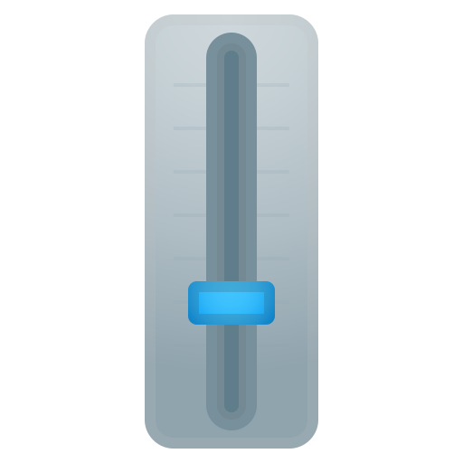 Level Slider Icon Noto Emoji Objects Iconset Google