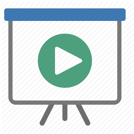 Presentation, Slideshow Icon