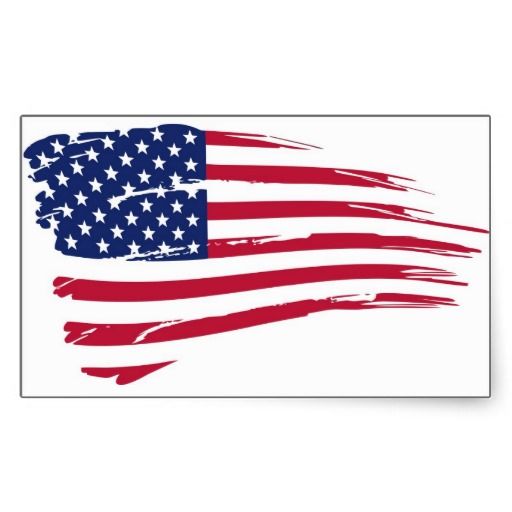 Pegatina Bandera Usa