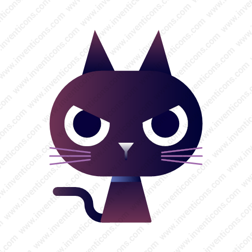 Download Black,cat Icon Inventicons