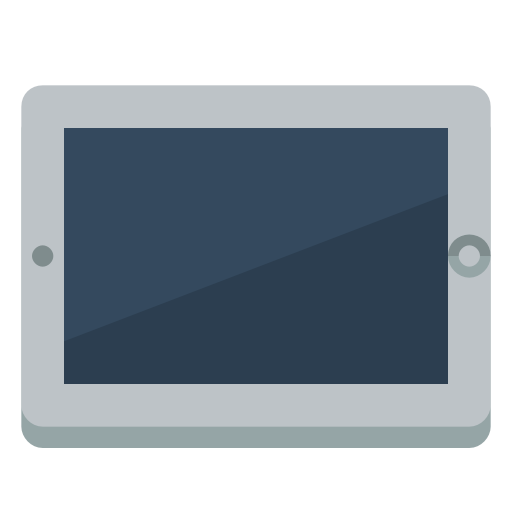 Device Tablet Icon Small Flat Iconset Paomedia