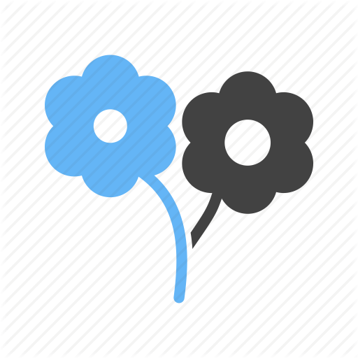 Colorful, Decoration, Flowers, Small Icon